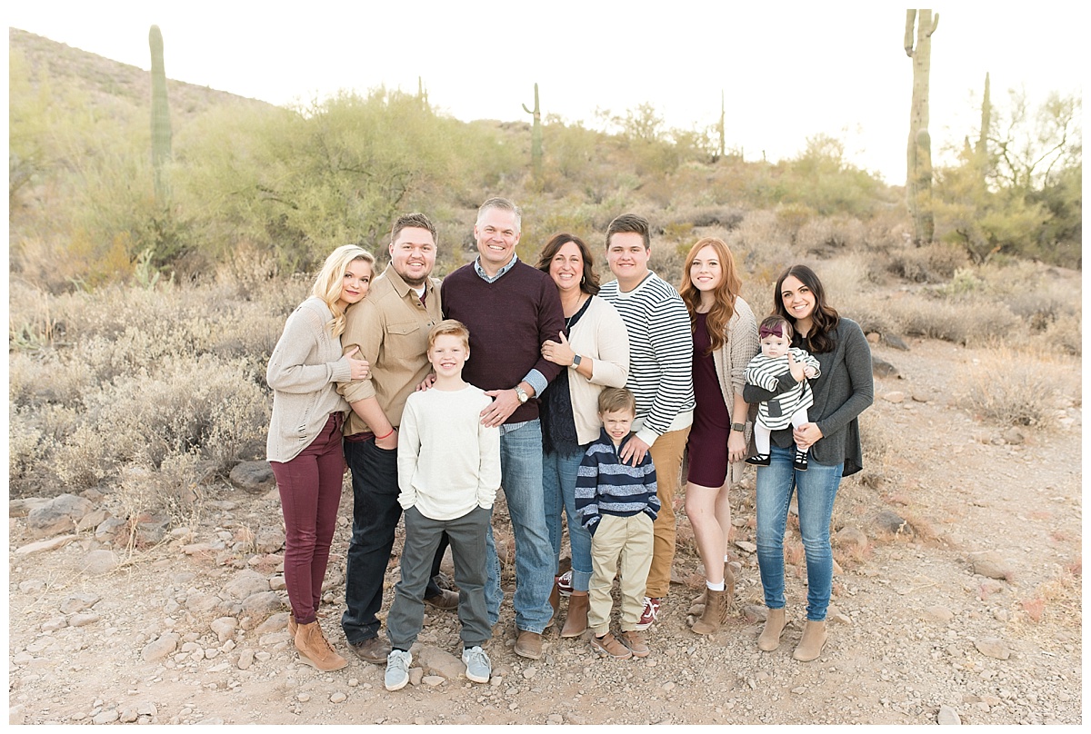 Lake Pleasant Family photo session